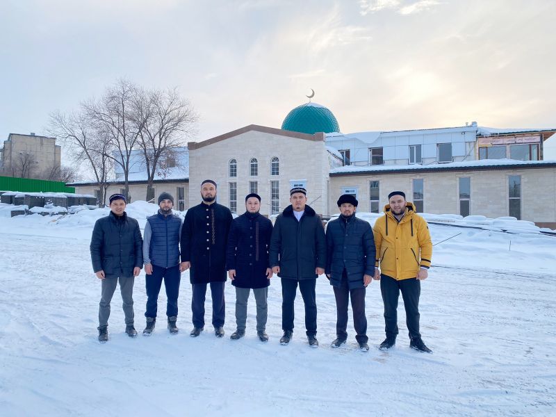 Теміртау қалалық мешітінде жөндеу жұмыстары қарқынды жүріп келеді