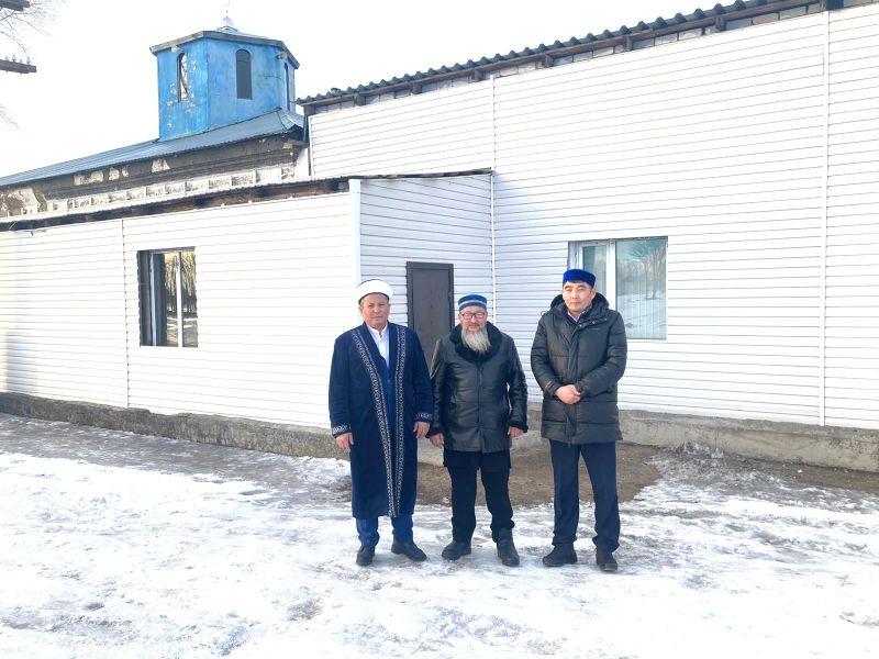Бүркітті ауылында діни ахуал тұрақты