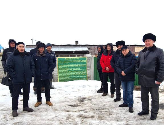 «Жалаңтөс батыр» зиратында түсіндіру жұмыстары жүргізілді