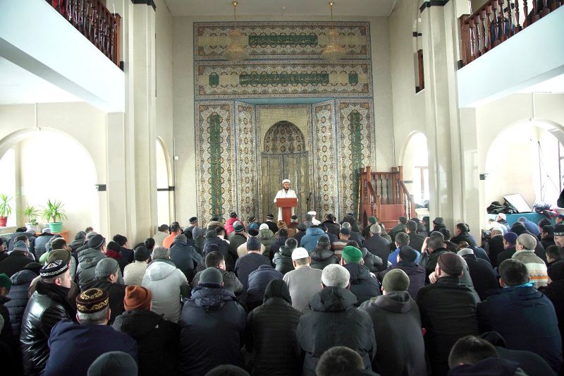 РАНТ мүшесі Теміртауда жұма намазын өткізді