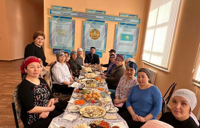 Әлеуметтік көмек көрсету орталығында «Дін мен дәстүр»  бағыты насихатталды