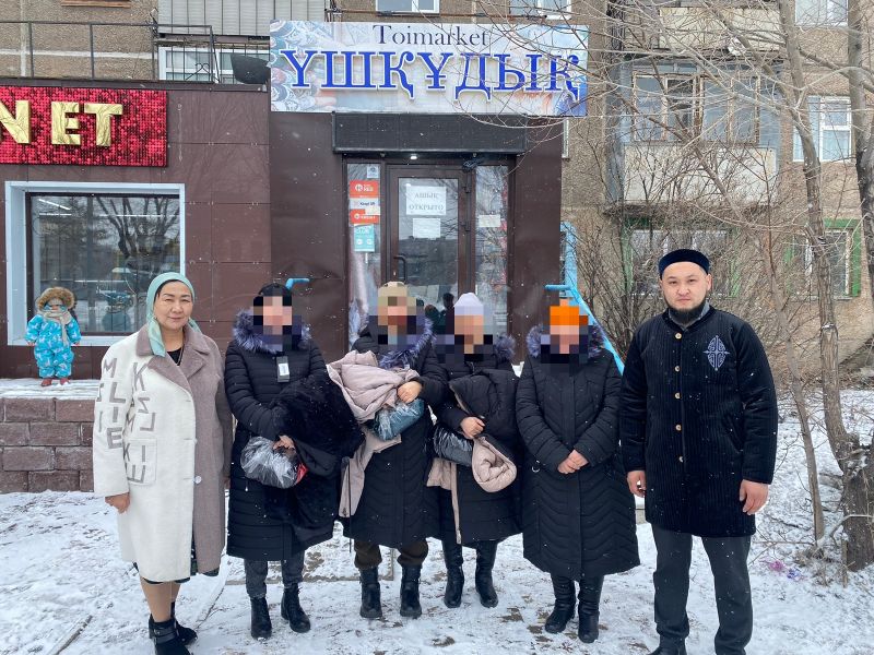 Рамазанда аналарға қуаныш сыйлады 