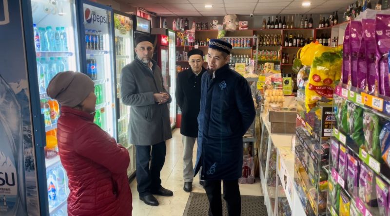 «Қазыбек би» мешіті ішімдікке қарсы үндеу жүргізді