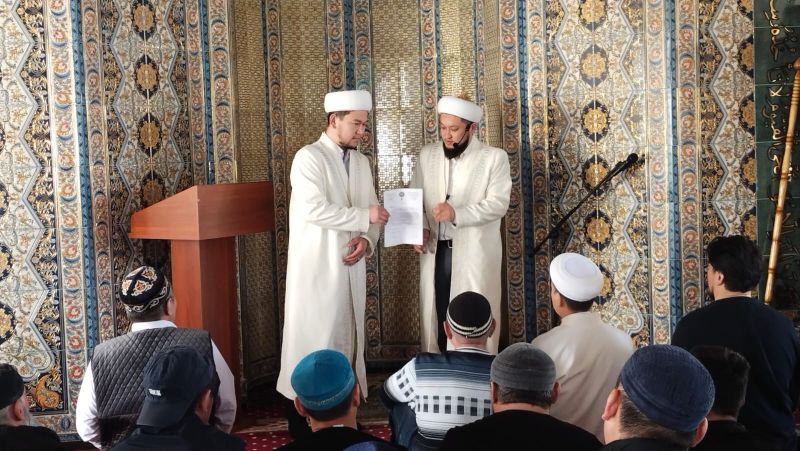 «Әлихан Бөкейхан» мешітіне наиб имам тағайындалды