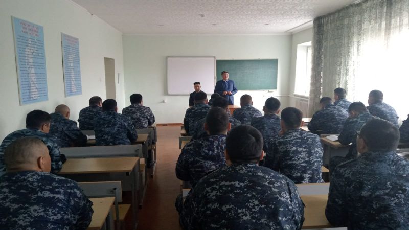Құқық қорғау органында кездесу өтті