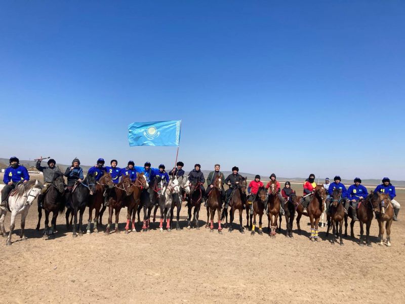 Қызылжар ауылында шабандоздар арасында көкпар сайысы өтті