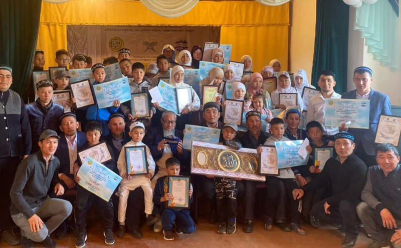 Жаңатоған ауылында Құран жарысы өтті