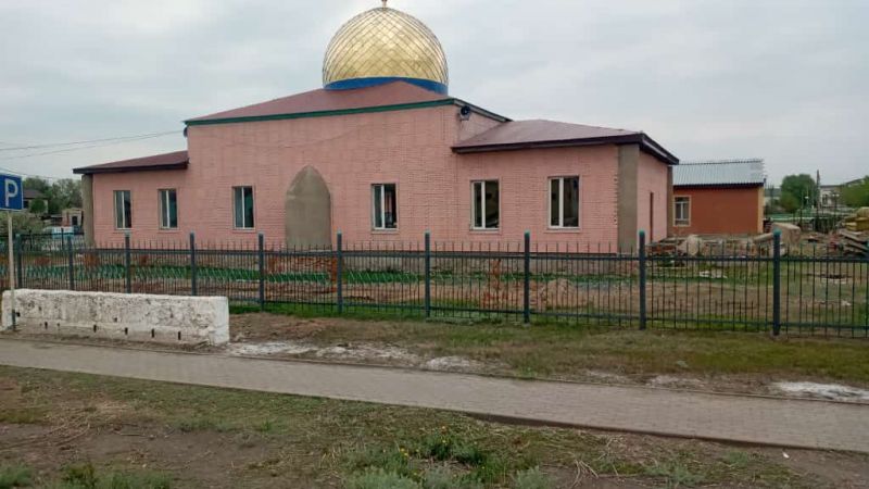 «Иса молла» мешітінің күмбезі жаңартылды
