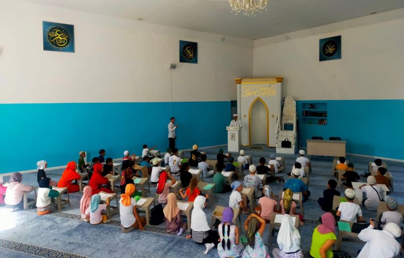 Жазғы сауат ашу курсы «Бала қажы» мешітінде жалғасты