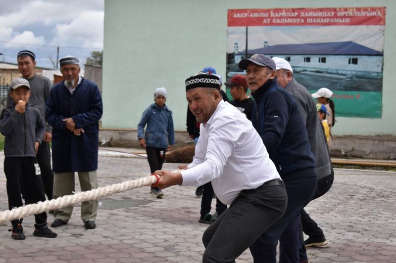 Шет ауданында  ұлттық ойындар жаңғырды