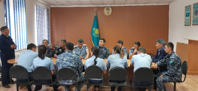 Қарқаралы: Ішкі істер бөлімінде кездесу өтті