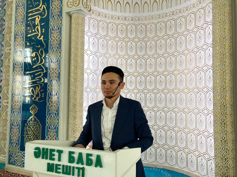 Қызылжарлық имам «Әнет баба» мешіті жамағатымен жүздесті