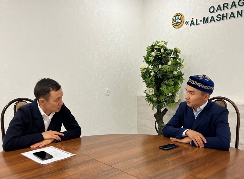 Дінтанушы Мұрат Смагулов «Әл Машани» мешітінде қонақта болды