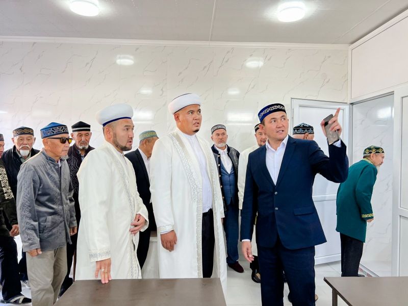 Абай аудандық мешіті жанынан мәйітхана ашылды