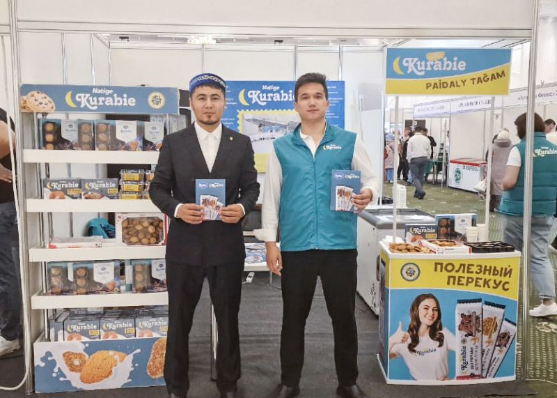  «Natige» кәсіпорны «HALAL EXPO-2023» көрмесіне «Kurabie» өнімдерін қойды