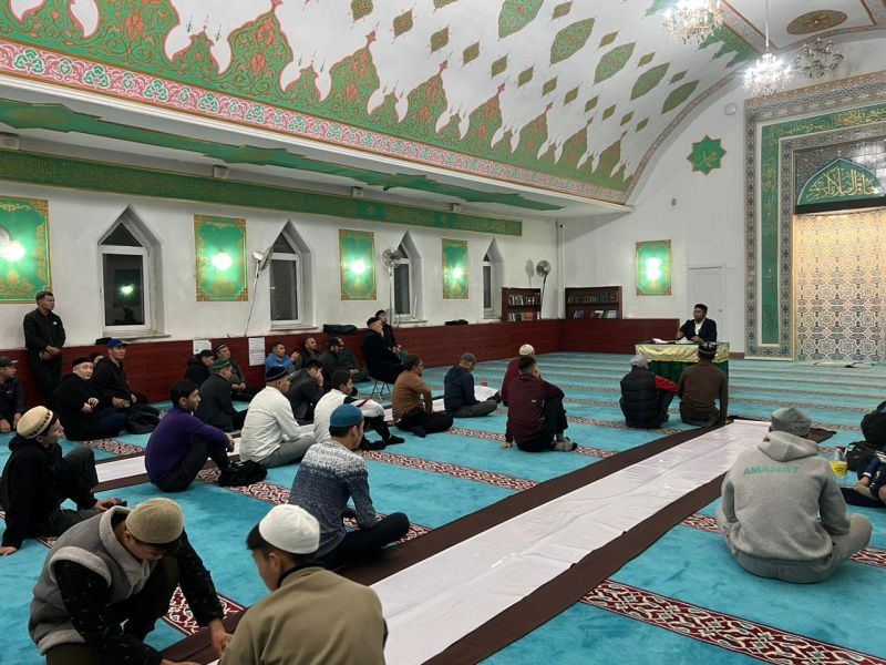 «Әл Машани» мешітінде апталық басқосу өтті
