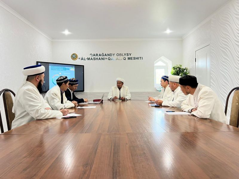 «Әл Машани» мешітінде уағыз айтудың әдебі мен мәдениетіне қатысты семинар өтті 