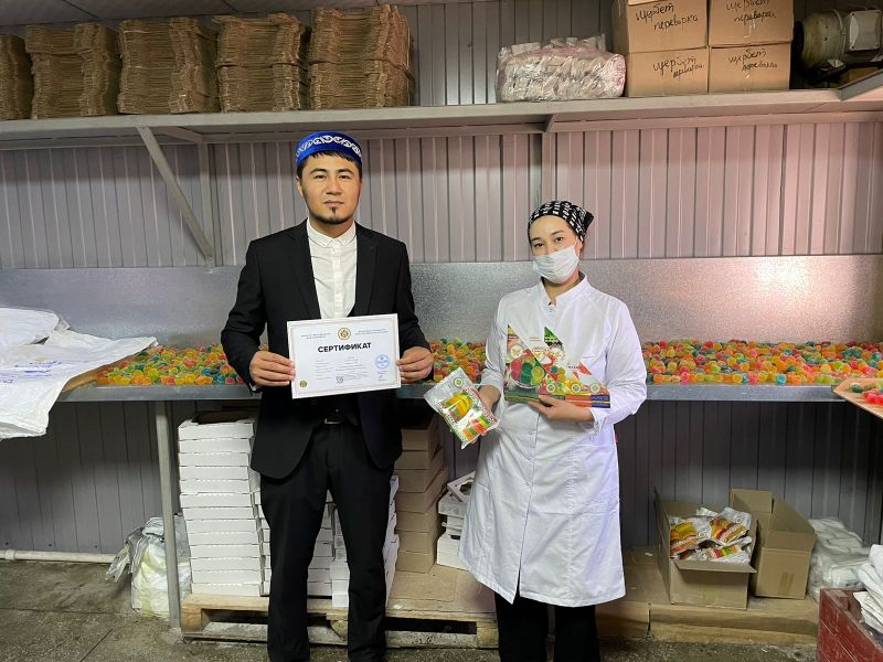 «Мармеладка» ЖШС өнімдері сертификатын жаңартты