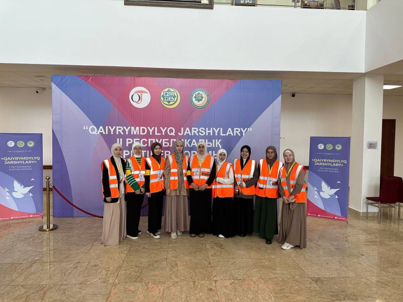 Қарағандылық еріктілер тобы «QAIYRYMDYLYQ JARSHYLARY» форумына қатысты