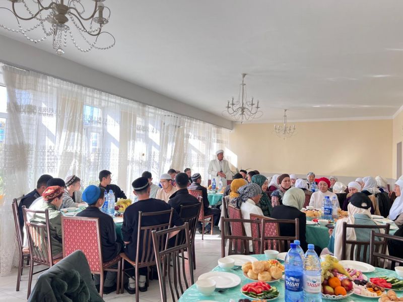 Әжелер қауымы рухани  мәуліт кешінде бас қосты