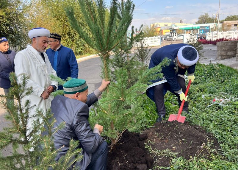 Облыс бас имамы «Бала қажы» мешітінде өткен абаттандыру жұмыстарына қатысты