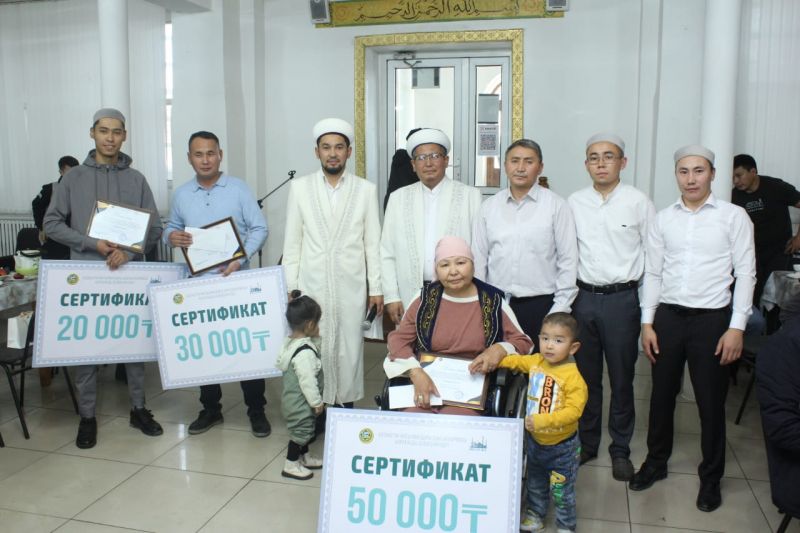 Саран қалалық мешітінде мәуліт мерекесі болып өтті