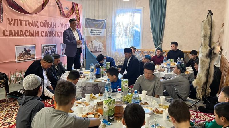 «Әнет баба» мешітінде еріктілер еңбегі еленді