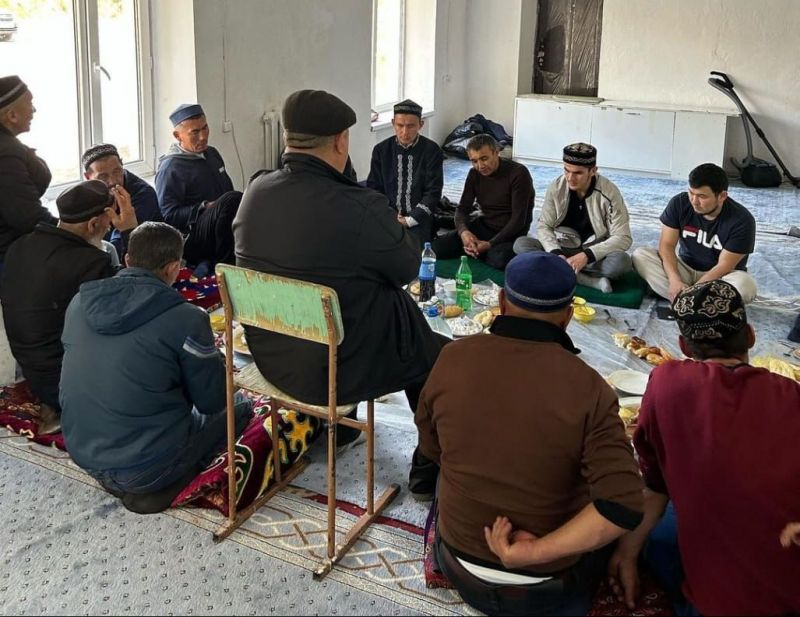 Қарабас кенті мешітінде мәуліт оқылды