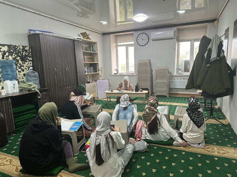 «Бала қажы» мешітінде діни дәрістер тұрақты өтуде