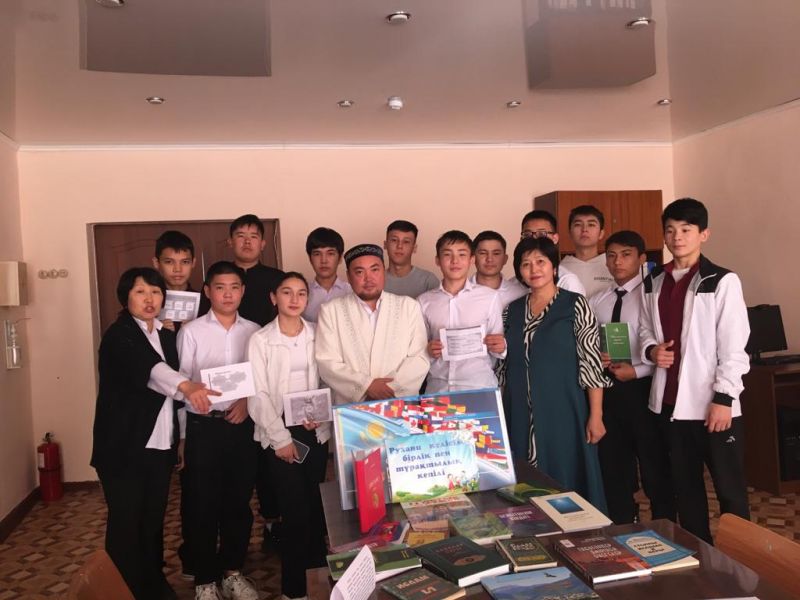 «Қарағанды тау- кен индустриалды колледж»  студенттерімен кездесу өтті