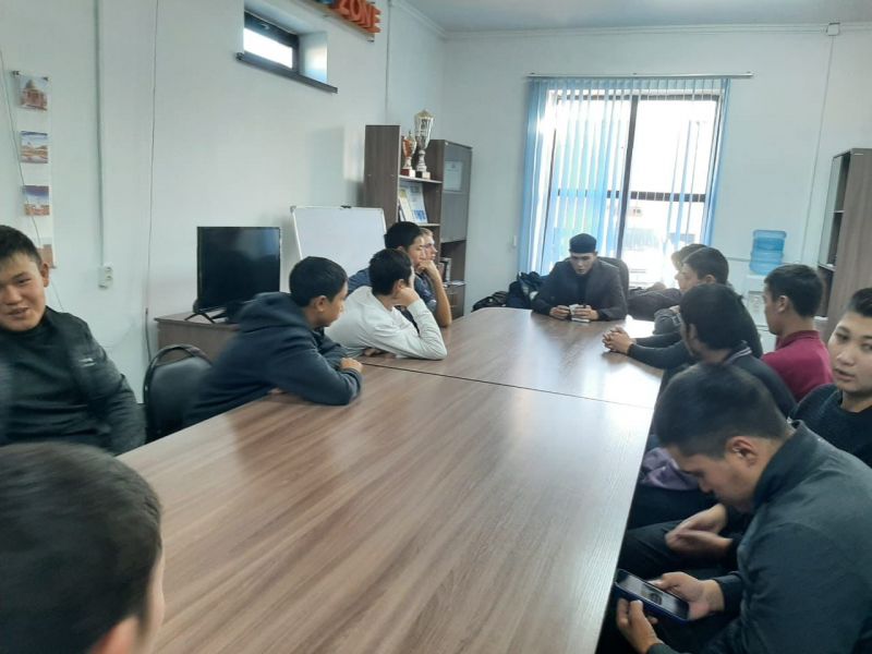 Агротехникалық колледж студенттерімен кездесу 