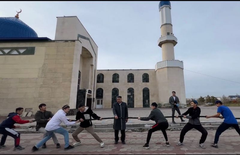 «Әл Машани» мешітінде ұлттық ойындар насихатталды