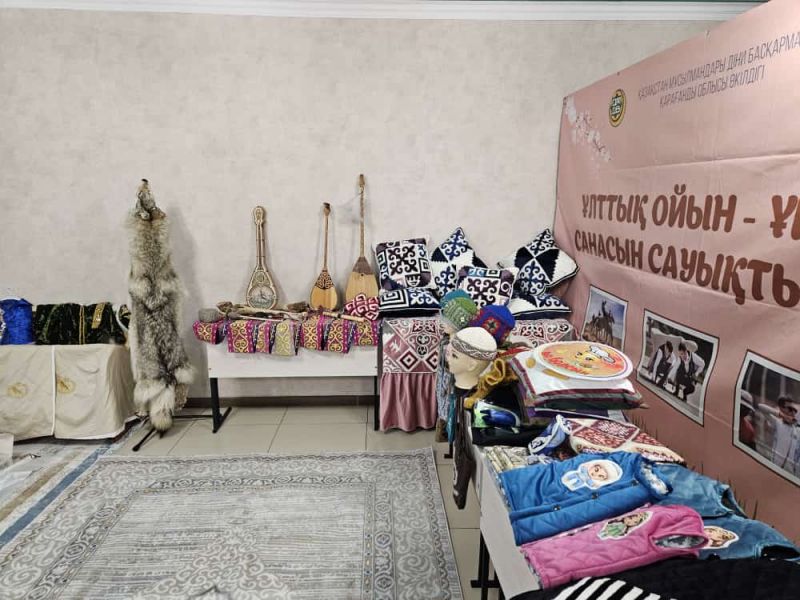 «Әнет баба» мешітінде ұлттық жабдықтар жәрмеңкесі өтті