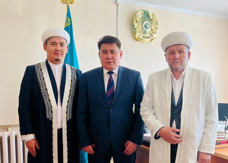 Облыс бас имамы Шет ауданының әкімімен жүздесті