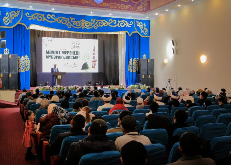 Шет ауданында рухани мәуліт кеші болып өтті