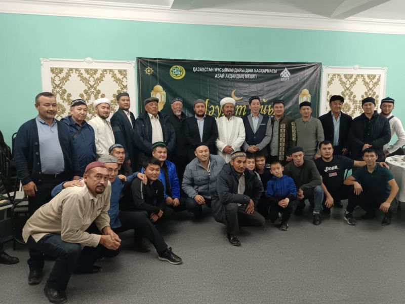 Абайда рухани мәуліт кеші болып өтті