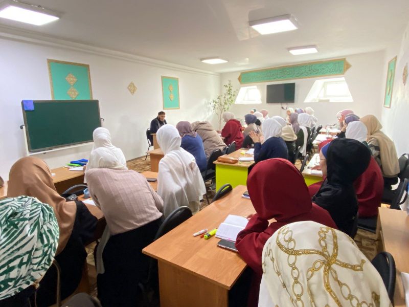 «Әл Машани» мешітінде әйелдер жамағатына насихат айтылды