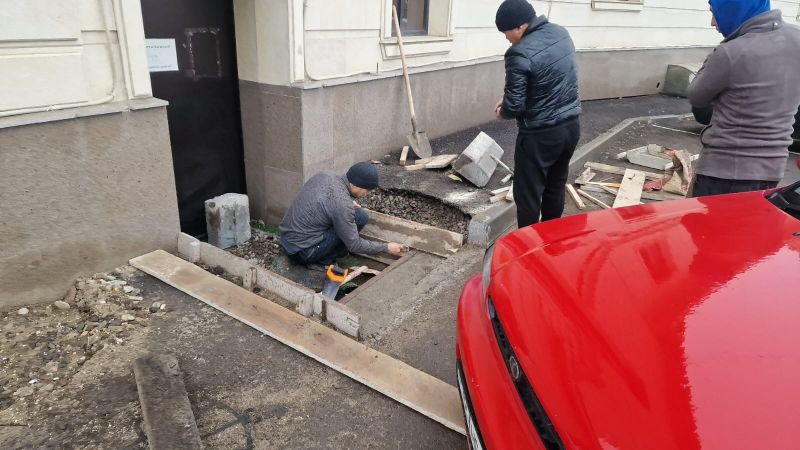 «Қазыбек би» мешітінде жөндеу жұмыстары жүргізілуде