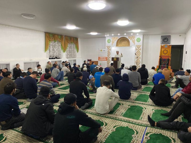 Саран қалалық мешітінде «Пәтуа сағаты» өтті