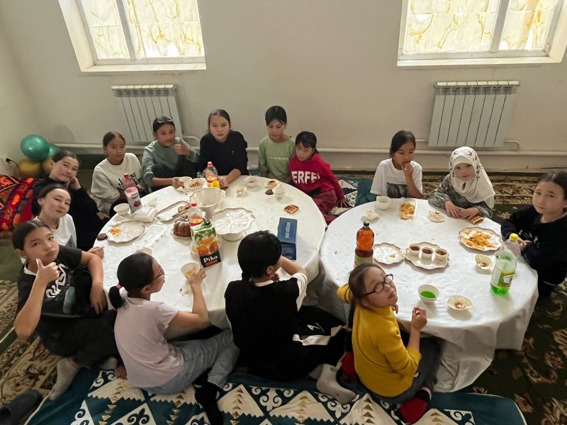 Шәкірттерге рухани кеш ұйымдастырылды  