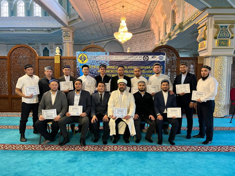«Әнет баба» мешітінде жат ағымға қатысты семинар өтті