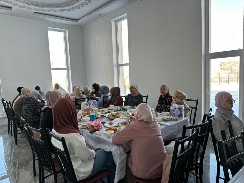 Теміртауда әйелдер жамағатына уағыз дастарханы ұйымдастырылды