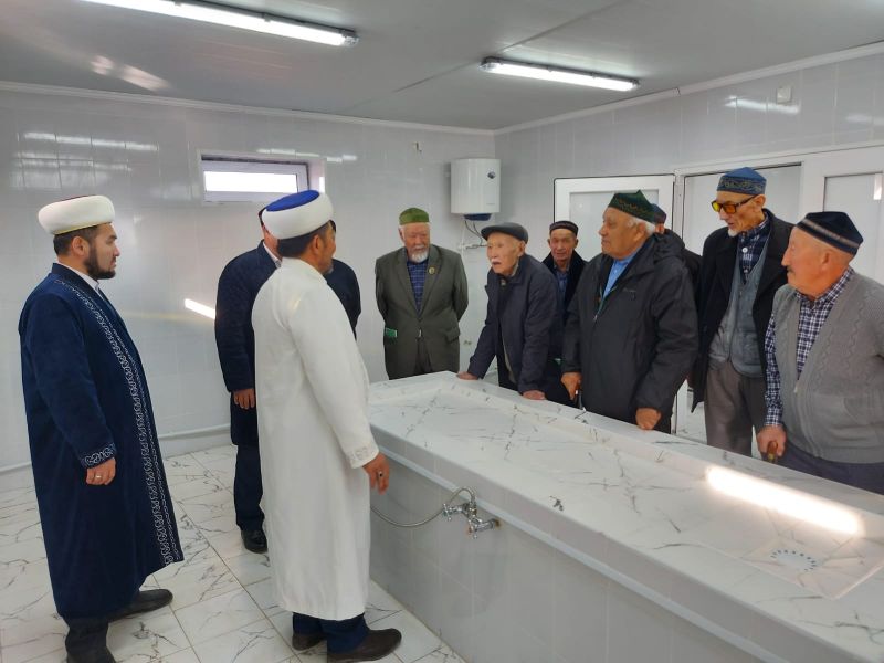 «Жұмабек Тәшен» мешіті жанынан мәйітхана ашылды