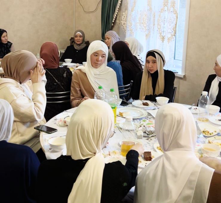 «Әнет баба» мешітінде Құран хатым дұғасы жасалды