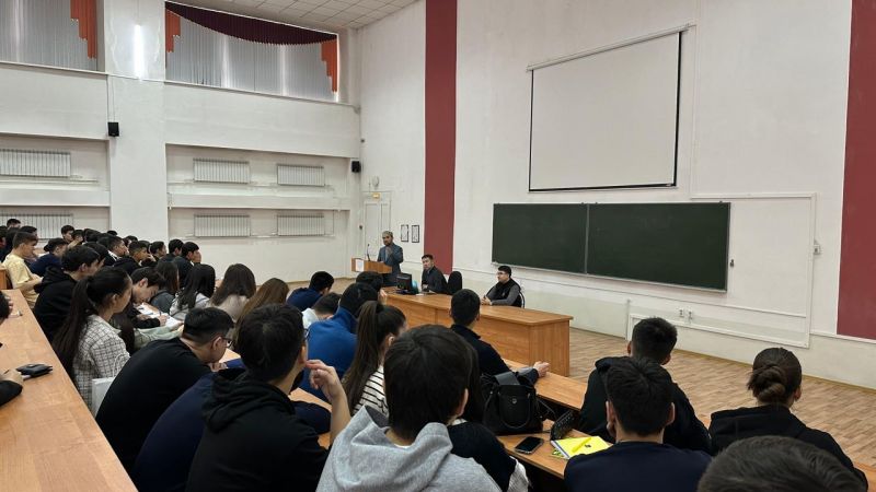 «Әбілқас Сағынов» атындағы Қарағанды техникалық университетінде кездесу өтті