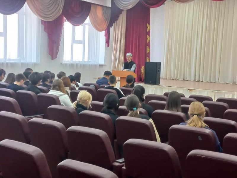 Дубовка кенті мектебінде кездесу өтті