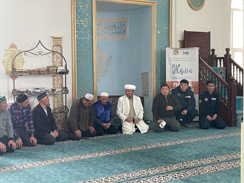 «Жанқұтты би» мешітінде түсіндіру жұмыстары жүргізілді