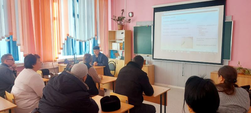 Балқаш қалалық мектеп - интернатында кездесу өтті