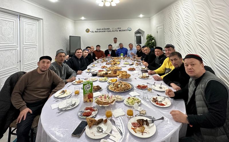 «Әл Машани» мешітінде дін жанашырлары бас қосты