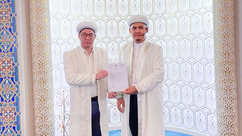 «Әнет баба» мешітіне жаңа ұстаз тағайындалды